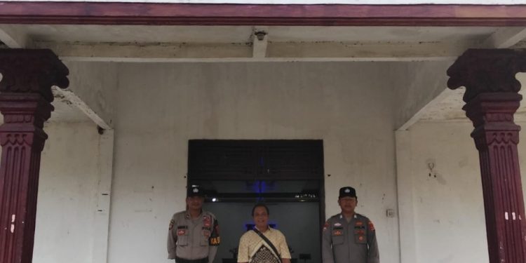 Patroli Minggu Kasih Polsek Tulang Bawang Tengah Wujud Pelayanan Polri dan Komitmen Jaga Keamanan Ibadah