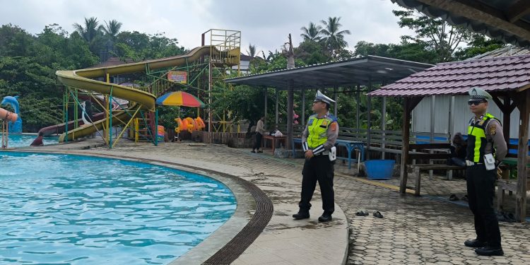 Sigap dan Tanggap, Sat Lantas Polres Tulang Bawang Amankan Wisata, Pastikan Liburan Aman serta Nyaman