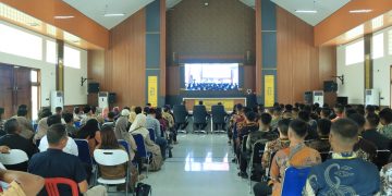 Kapolres Tubaba Pimpin Giat Penandatanganan Pakta Integritas Penerimaan Terpadu Anggota Polri Tahun Anggaran 2026