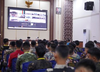 Dipimpin Langsung Kapolda Lampung Irjen Pol Helfi Assegaf, Pakta Integritas Penerimaan Terpadu Anggota Polri Tahun 2026 Dimulai