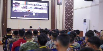 Dipimpin Langsung Kapolda Lampung Irjen Pol Helfi Assegaf, Pakta Integritas Penerimaan Terpadu Anggota Polri Tahun 2026 Dimulai