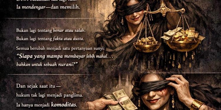 Praktisi Hukum H. Alfan Sari, SH, MH, MM: “Dewi Keadilan Terbiasa dengan Transaksi Sesat” – #RISAU_SANGADVOCATE