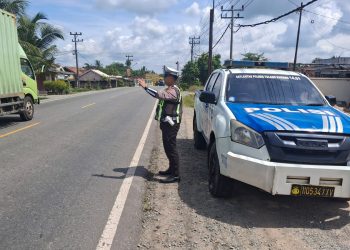 Pengamanan Maksimal, Arud Lalu Lintas Tulang Bawang Terkendali, Masyarakat Aman!!