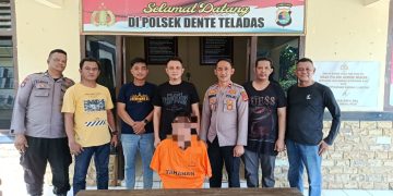 Dente Teladas Membara! Polsek Dente Teladas Gulung Koboi Jalanan Pemilik Revolver Dan Amunisi Tajam