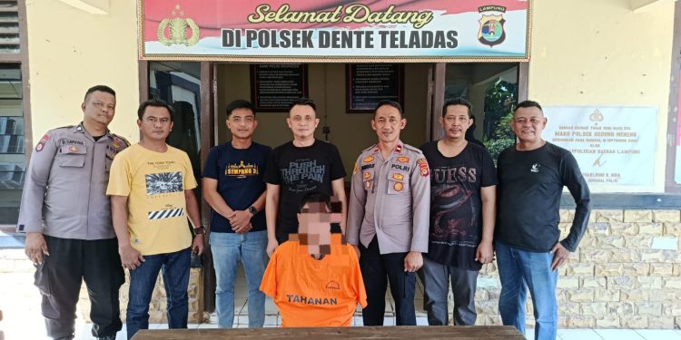 Dente Teladas Membara! Polsek Dente Teladas Gulung Koboi Jalanan Pemilik Revolver Dan Amunisi Tajam