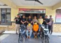 Tekab 308 Polsek Dente Teladas Berhasil Kembali Taklukan Residivis Lintas Kabupaten Komplotan Pencuri Motor di Pt CPB