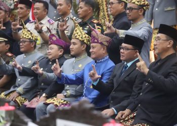 Wakil Bupati Lampung Barat Hadiri Undangan Rapat Paripurna HUT ke 13 Kabupaten Pesisir Barat