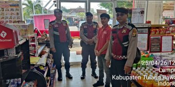 Sayap Garuda Presisi Menyambar. Sat Samapta Polres Tulang Bawang Sefel Celah Kriminalitas Hingga ke Akarnya