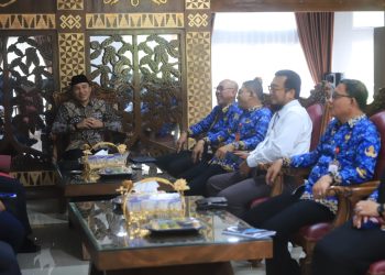 PMI Lampung Barat Audiensi dengan Bupati, Paparkan Program dan Ajukan Unit Mobil Donor Darah