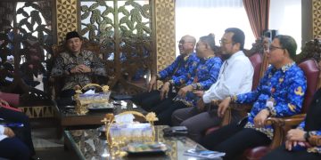 PMI Lampung Barat Audiensi dengan Bupati, Paparkan Program dan Ajukan Unit Mobil Donor Darah