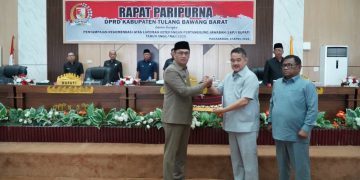 DPRD Tulang Bawang Barat Gelar Paripurna LKPJ Bupati Tahun 2025