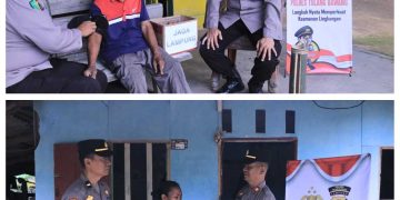 Sambang serta Baksos dalam Rangka Sabuk Kamtibmas Polres Tulang Bawang