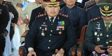 Kapolres Tulang Bawang Barat Hadiri Upacara HUT ke 17 Kabupaten Tubaba Bertumbuh, Berdaya dan Bersama