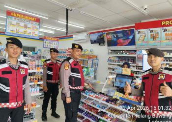 Patroli Kota Presisi, Sat Samapta Polres Tulang Bawang Gelar Pengaman Intensif,  Hadir Tegas Cegah Kriminalitas