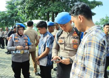 Propam Polda Lampung Gelar Gaktibplin di Polres Tubaba, Disiplin Personel Jadi Perhatian