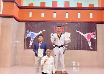 Sabet Emas Taekwondo, Bripda Edo Herlando Buktikan Polisi Presisi Berprestasi Hingga Kancah Nasional