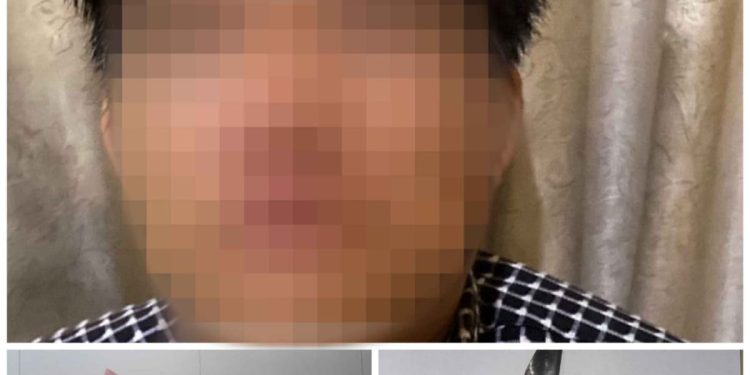 Sat Reskrim Polres Tubaba Mengamankan Seorang Ayah Melakukan KDRT Terhadap Anak Kandung