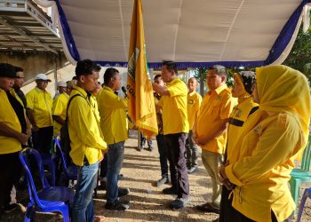 Nurkholis Pimpin Kepengurusan Baru Partai Golkar Kecamatan Negara Batin Melalui Muscam