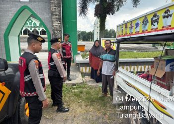 Aksi Kilat Tim Elit Samapta Polres Tulang Bawang Geledah Sudut Kota, Ratakan Pontensi Kriminalitas Hingga ke Akar