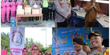 Operasi Ketupat Krakatau 2026, Kapolres Dampingi Bupati Way Kanan Tinjau Pos Pam Lebaran