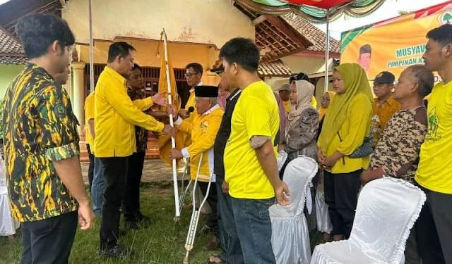 Partai Golkar Waykanan Gelar Muscam PK Buay Bahuga