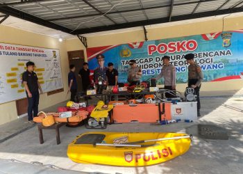 Siaga Tempur Bencana! Polres Tulang Bawang Kerahkan Pasukan Elit ‘On Call’, Pastikan Keselamatan Rakyat Adalah Hukum Tertinggi!