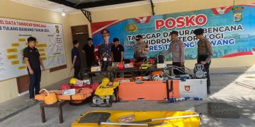 Siaga Tempur Bencana! Polres Tulang Bawang Kerahkan Pasukan Elit ‘On Call’, Pastikan Keselamatan Rakyat Adalah Hukum Tertinggi!