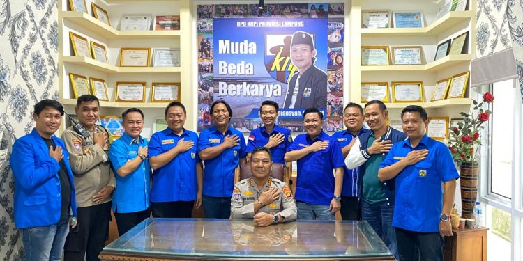 Polda Lampung Gandeng KNPI Berantas Judi Online dan BBM Ilegal